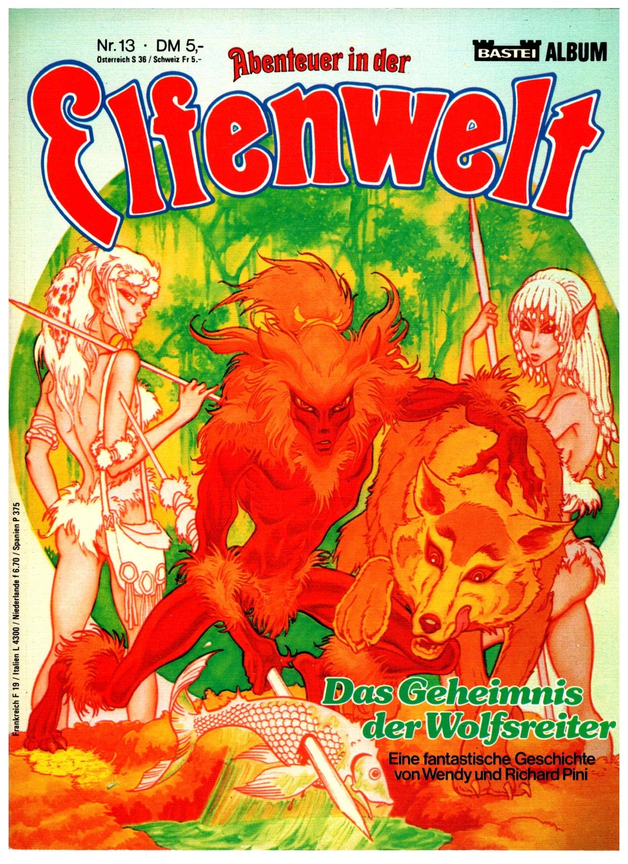 Abenteuer aus der Elfenwelt Bastei Softcover Nr 13 / Das Geheimnis der Wolfsreiter