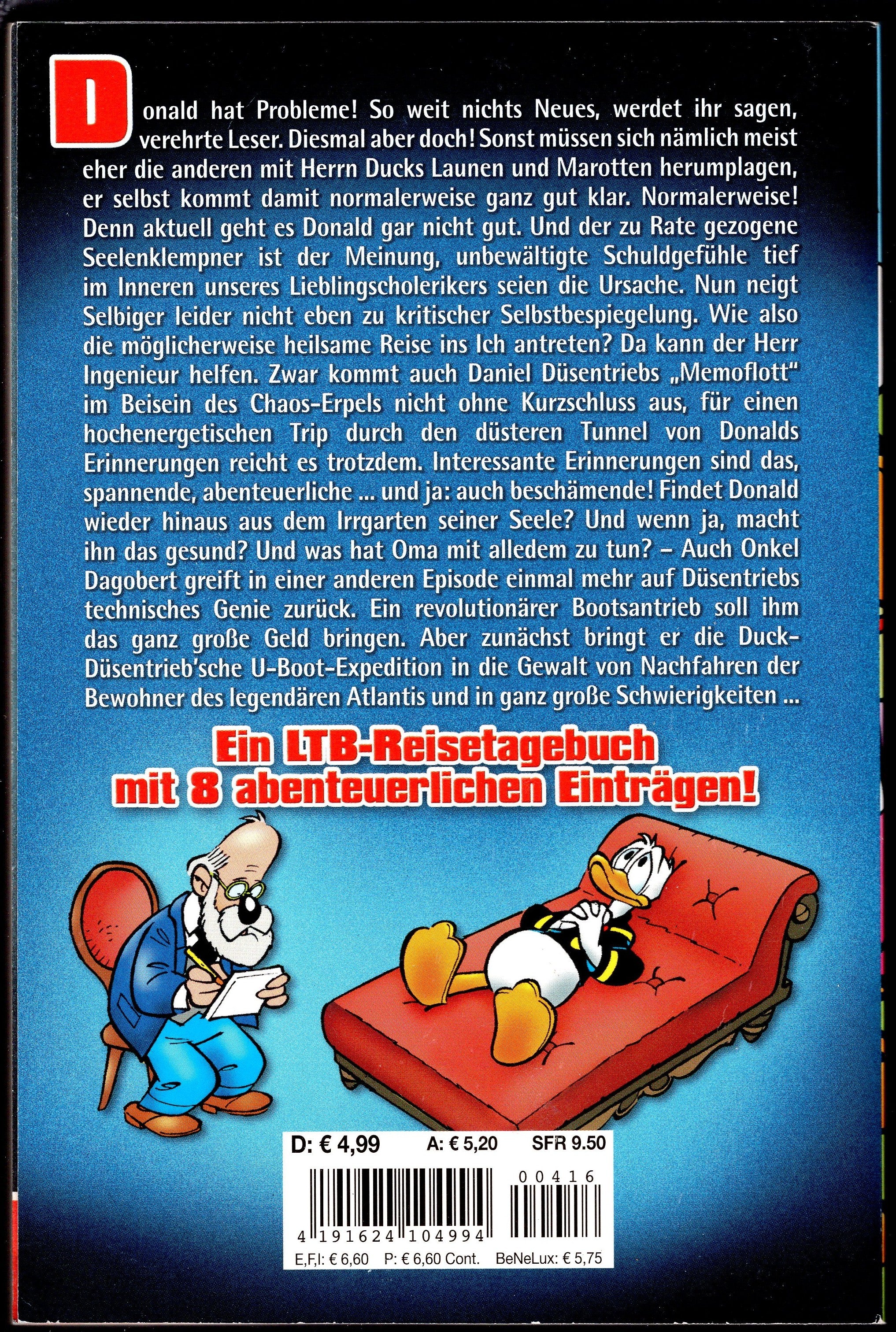 Lustiges Taschenbuch 416 - Reise ins Ich