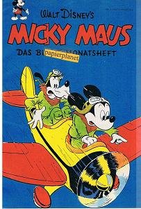Micky Maus 1951 Nr. 1, September 1951. Reprint, Das bunte Monatsheft. Comic-Heft, Walt Disneys