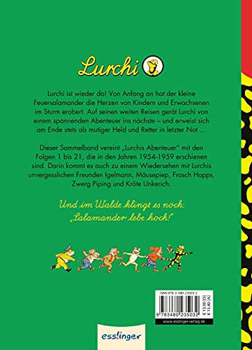 Lurchis Abenteuer 1: Das lustige Salamanderbuch: Nostalgie-Bilderbuch in Serie (1)