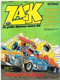 Zack 1977 Heft 22, Die grossen Abenteuer unserer Zeit.