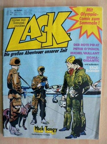 Zack - Ambiance, suspense, aventure. N°5. 21 février 1980.