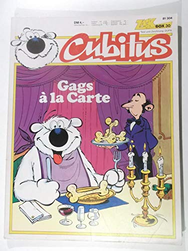 Zack Comic Box 30, Cubitus Gags à la Carte , 1978, Koralle Comic Album