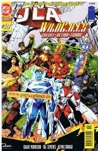 DC Crossover 19, JLA WildC.A.T.S. Covert-Action-Teams, 1998, (DC contre Marvel) Dino DC Image Comics. Bande dessinée.