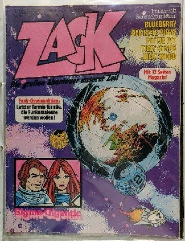 Zack - The Great Adventures of Our Time. Issue 7. March 22, 1979.