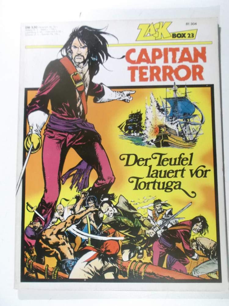 Zack Comic Box 23 - Capitän Terror - Der Teufel lauert vor Tortuga