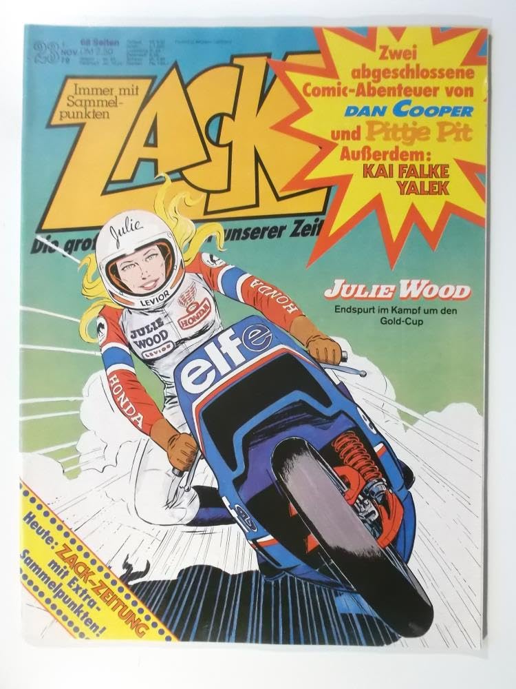Zack - Die großen Abenteuer unserer Zeit. Heft 23. 1. November 1979.