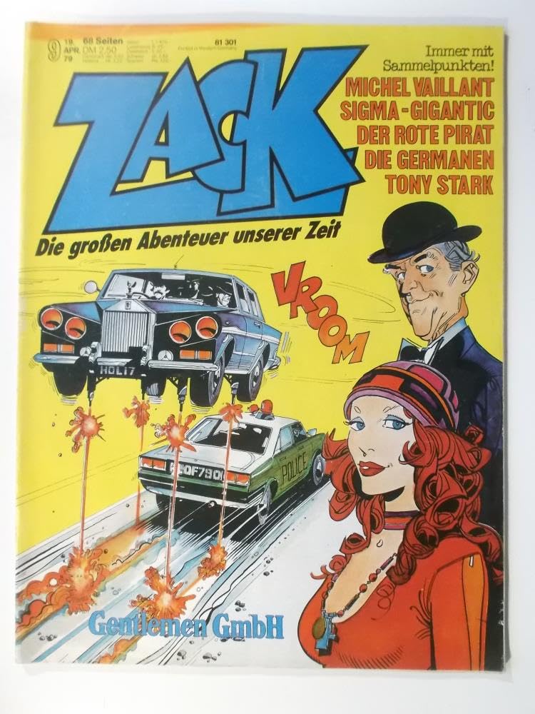 Zack - Les grandes aventures de notre temps. Fascicule 9. 19 avril 1979.