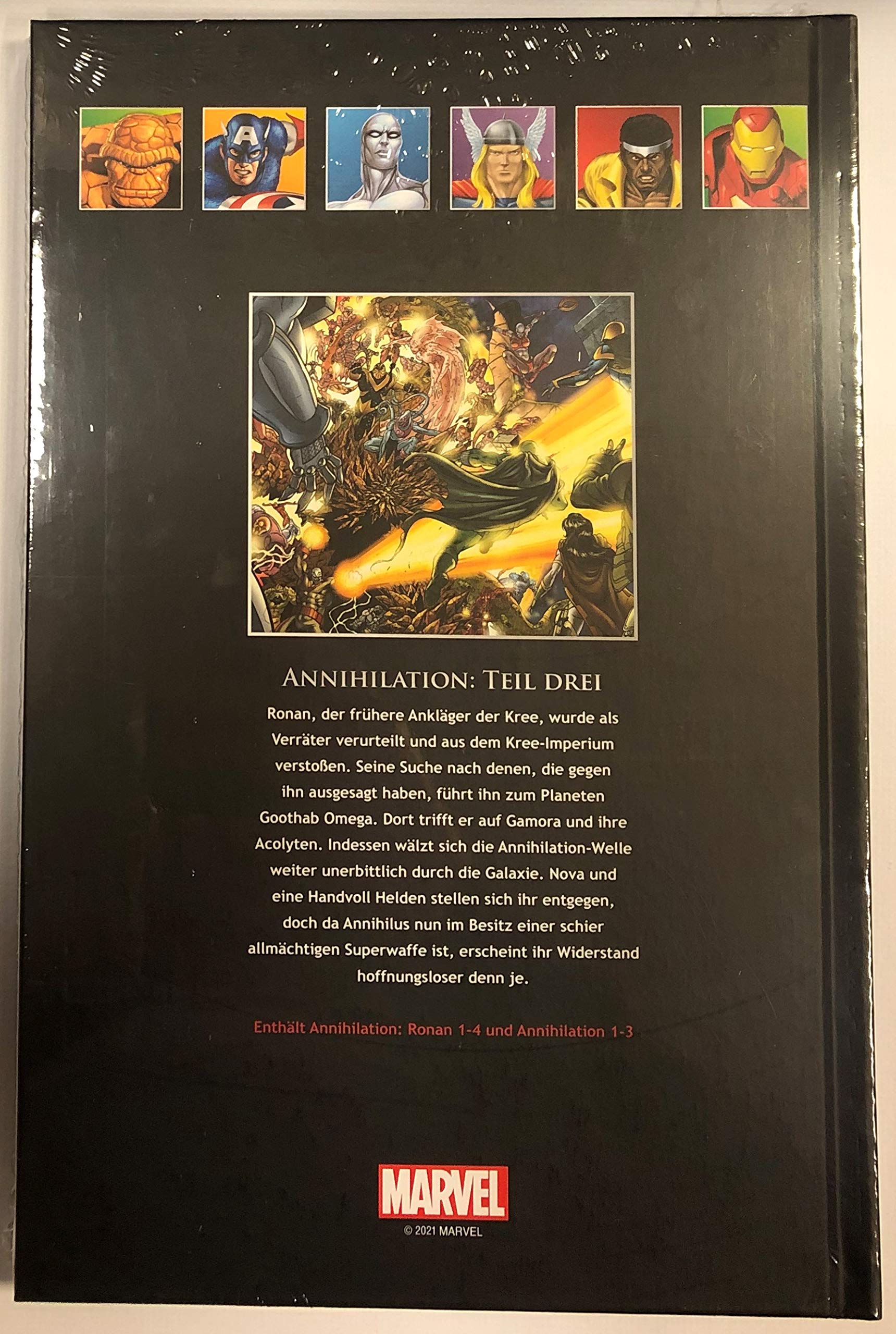 The Official Marvel Graphic Novel Collection 168: Annihilation Part 3