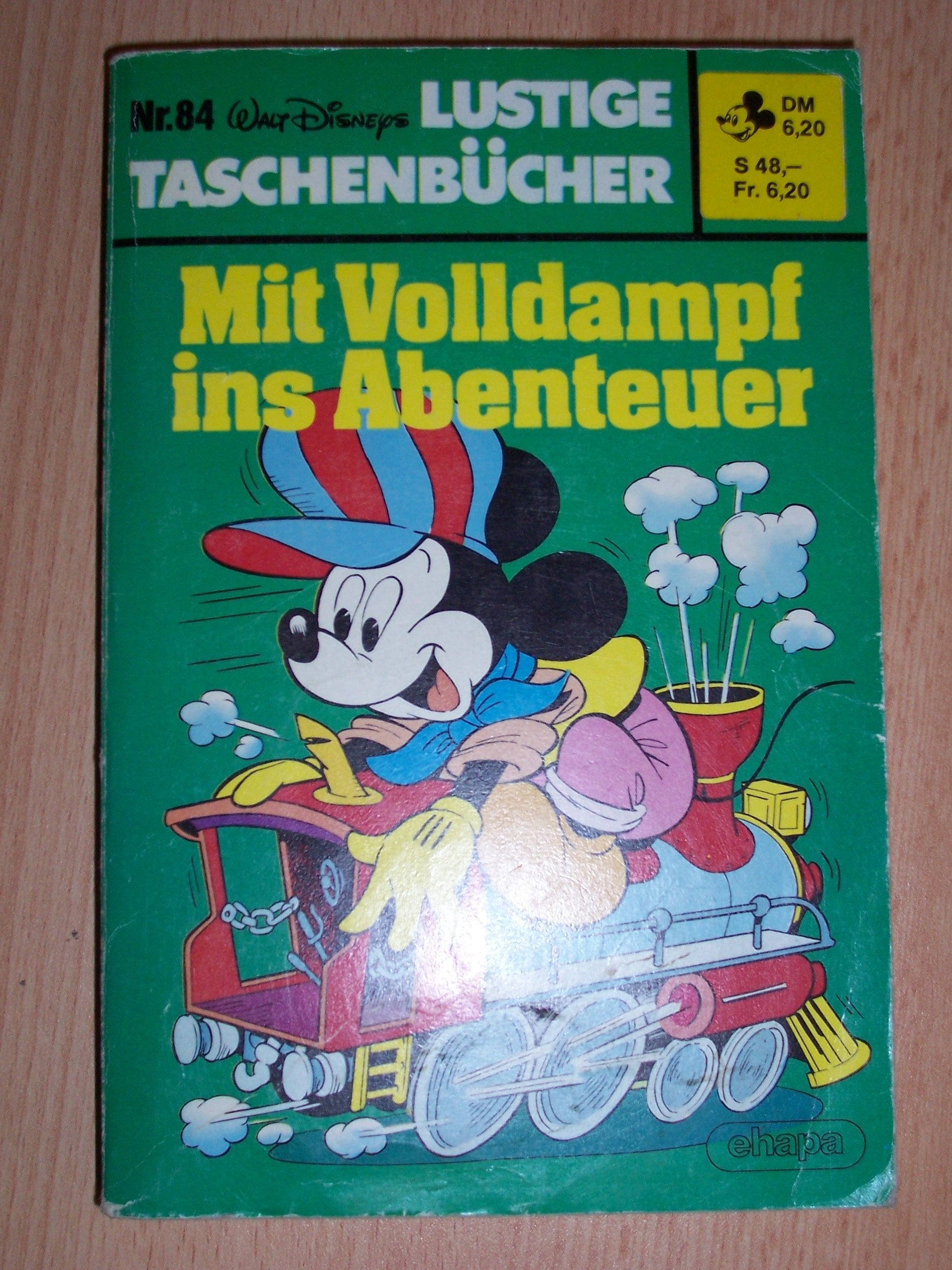 LTB Lustiges Taschenbuch Nr. 84 - Mit Volldampf ins Abenteuer Lustige Taschenbücher