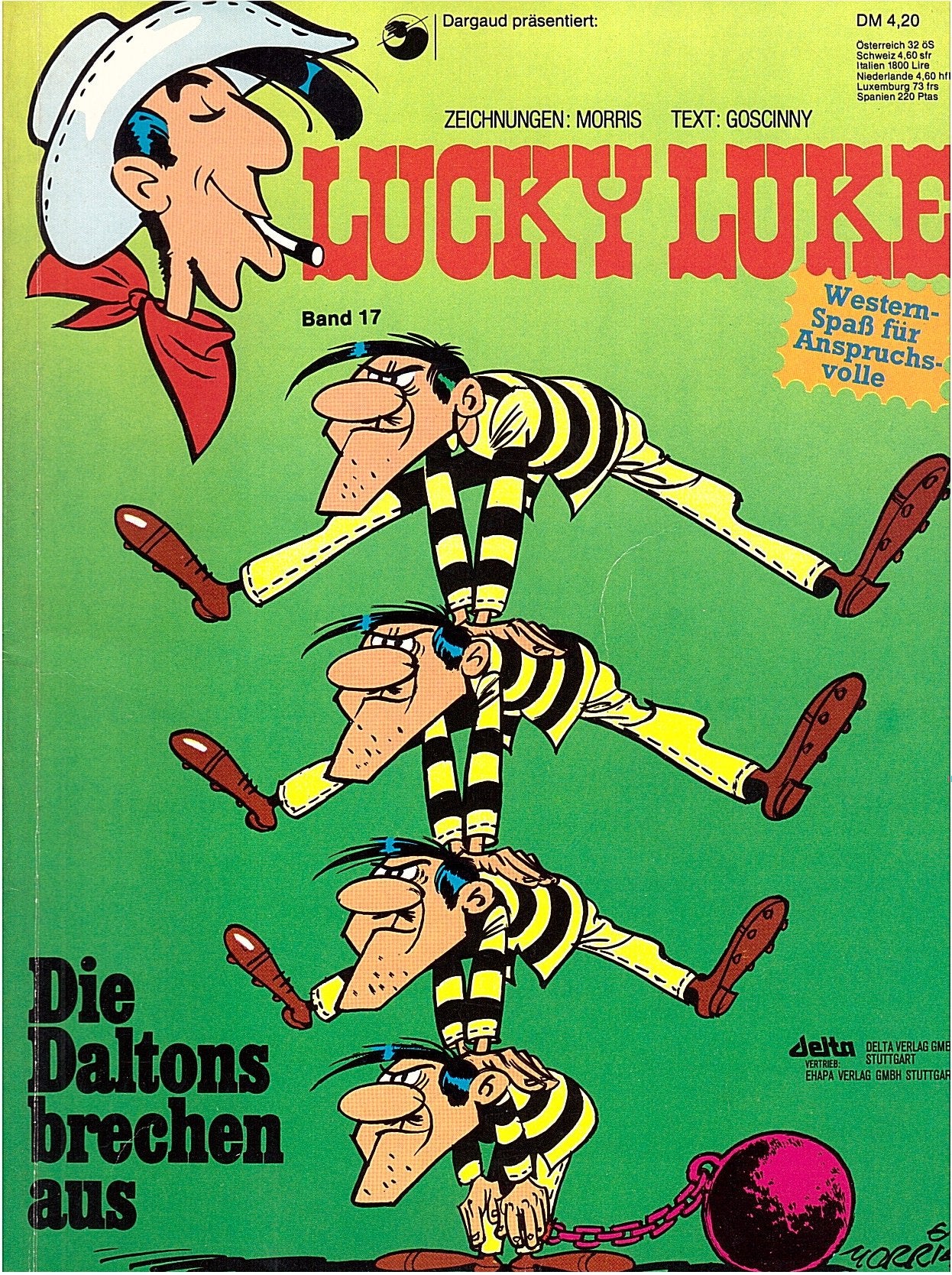Lucky Luke - Nr. 17 - Die Darlton brechen aus