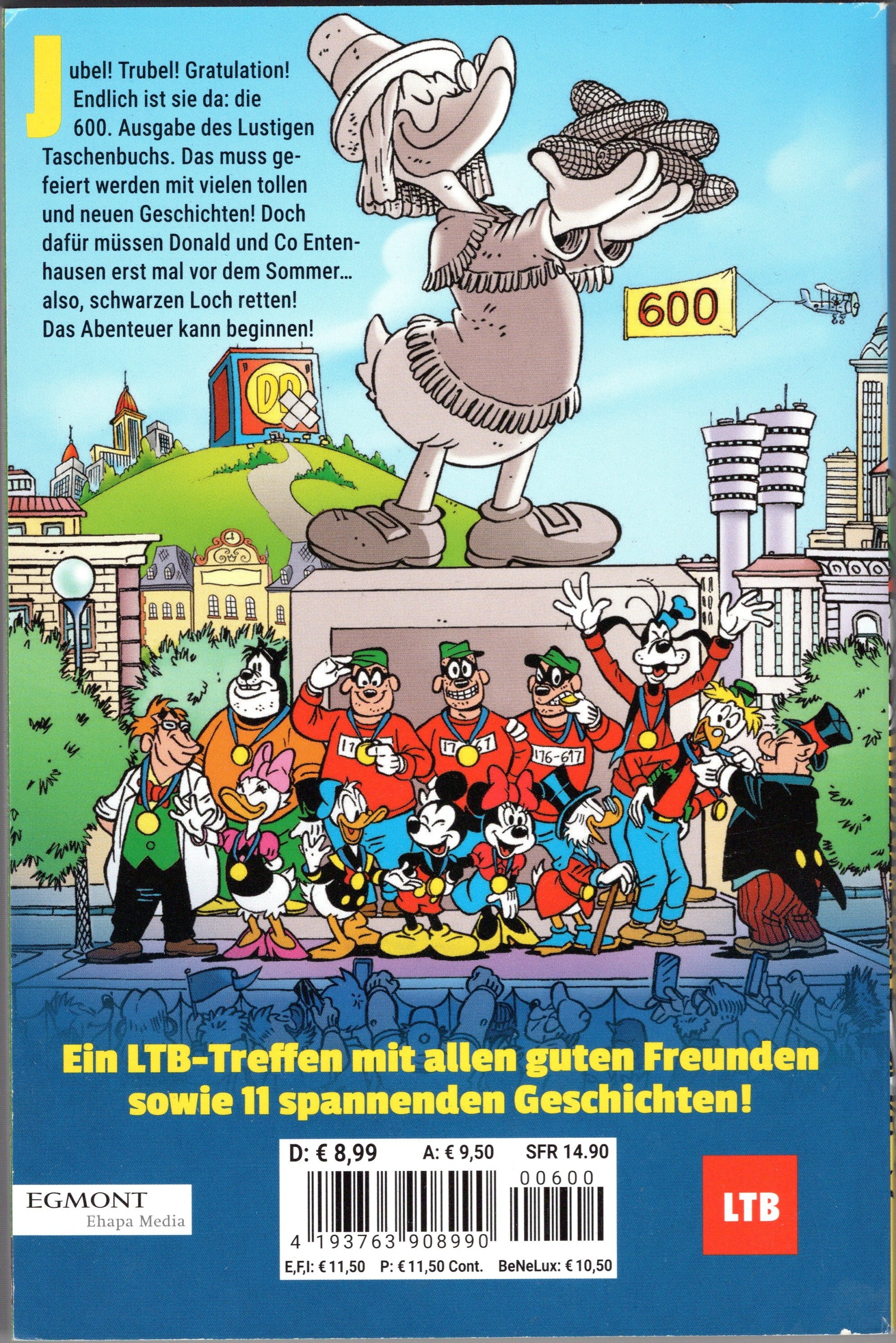 Lustiges Taschenbuch 600 - Jubilé ! Tumulte ! Félicitations !