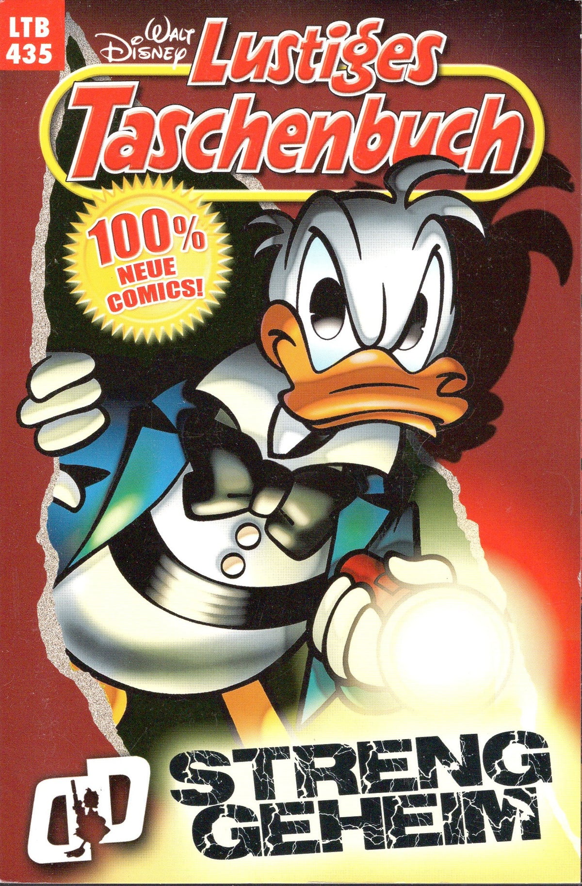 Lustiges Taschenbuch LTB Nr. 435 - DD Agent DoppelDuck - Streng Geheim
