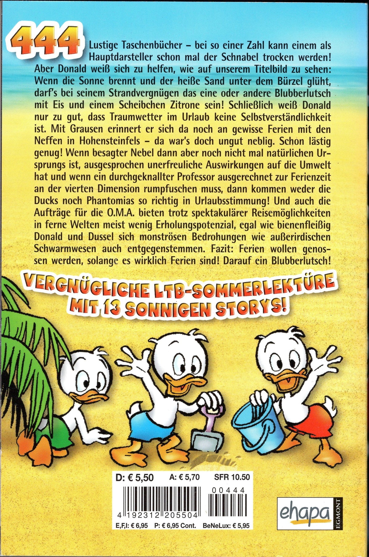 Lustige Taschenbuch LTB Nr. 444 - Strandvergnügen!