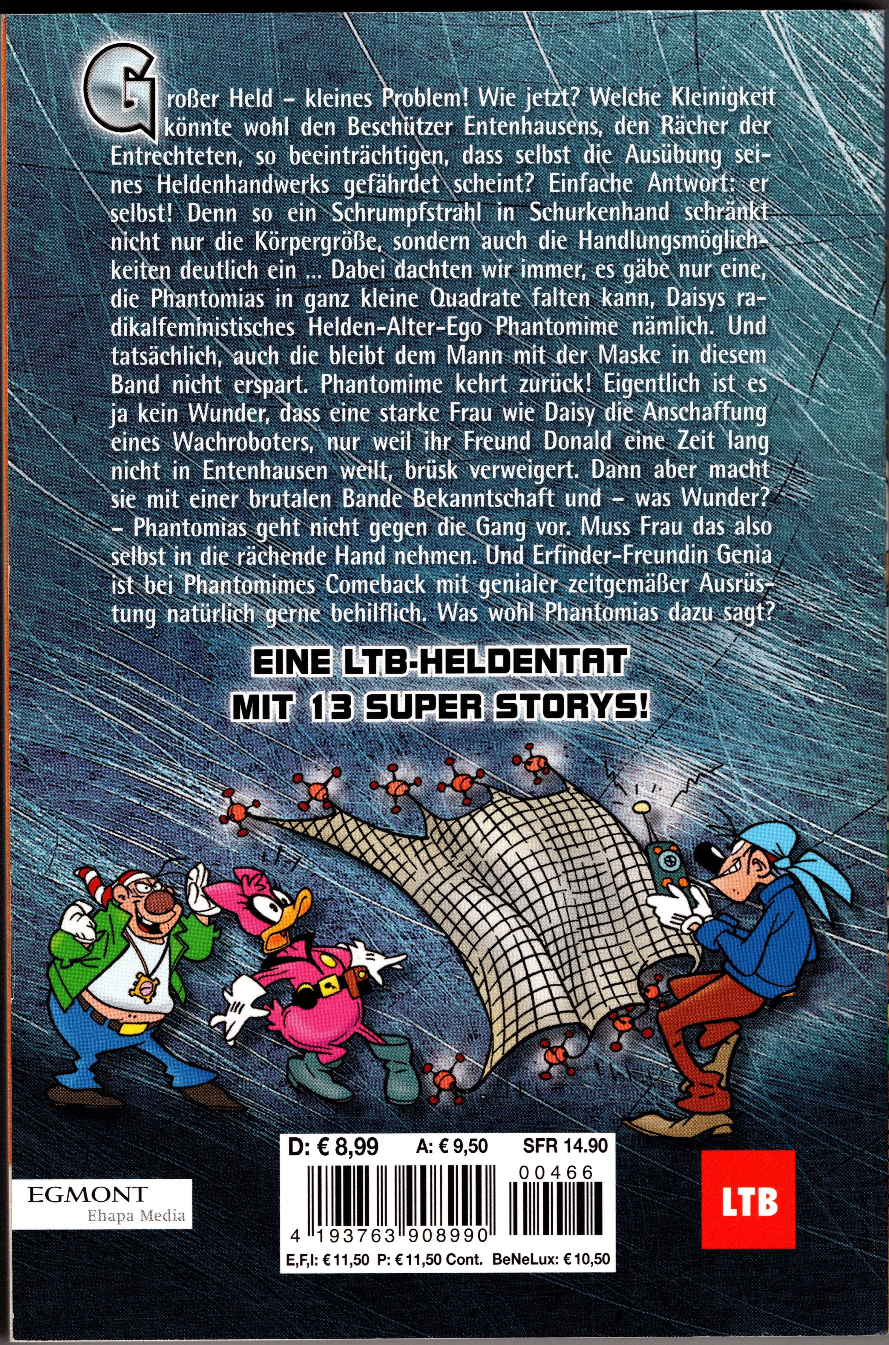 Lustiges Taschenbuch 466 – Le retour de Fantomius