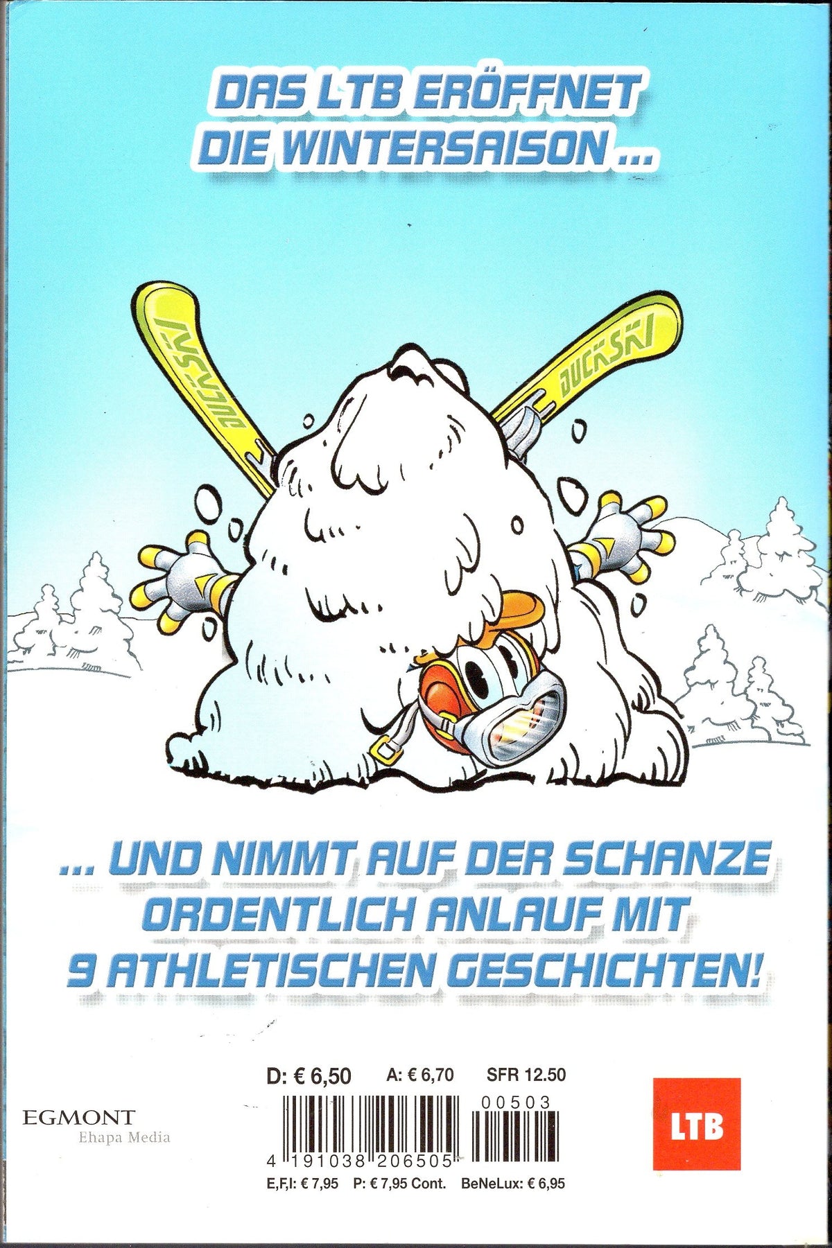 Lustiges Taschenbuch 503 Auf Die Piste Fertig Los! LTB 503