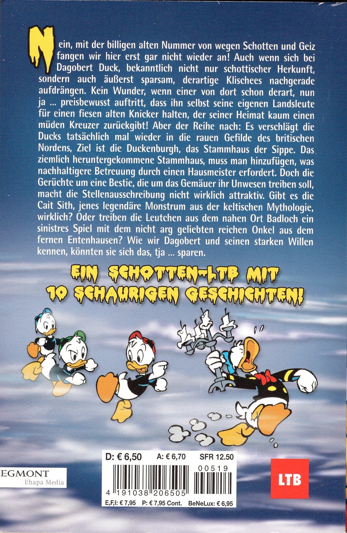 Lustiges Taschenbuch. LTB 519. Die Bestie von Duckenburgh