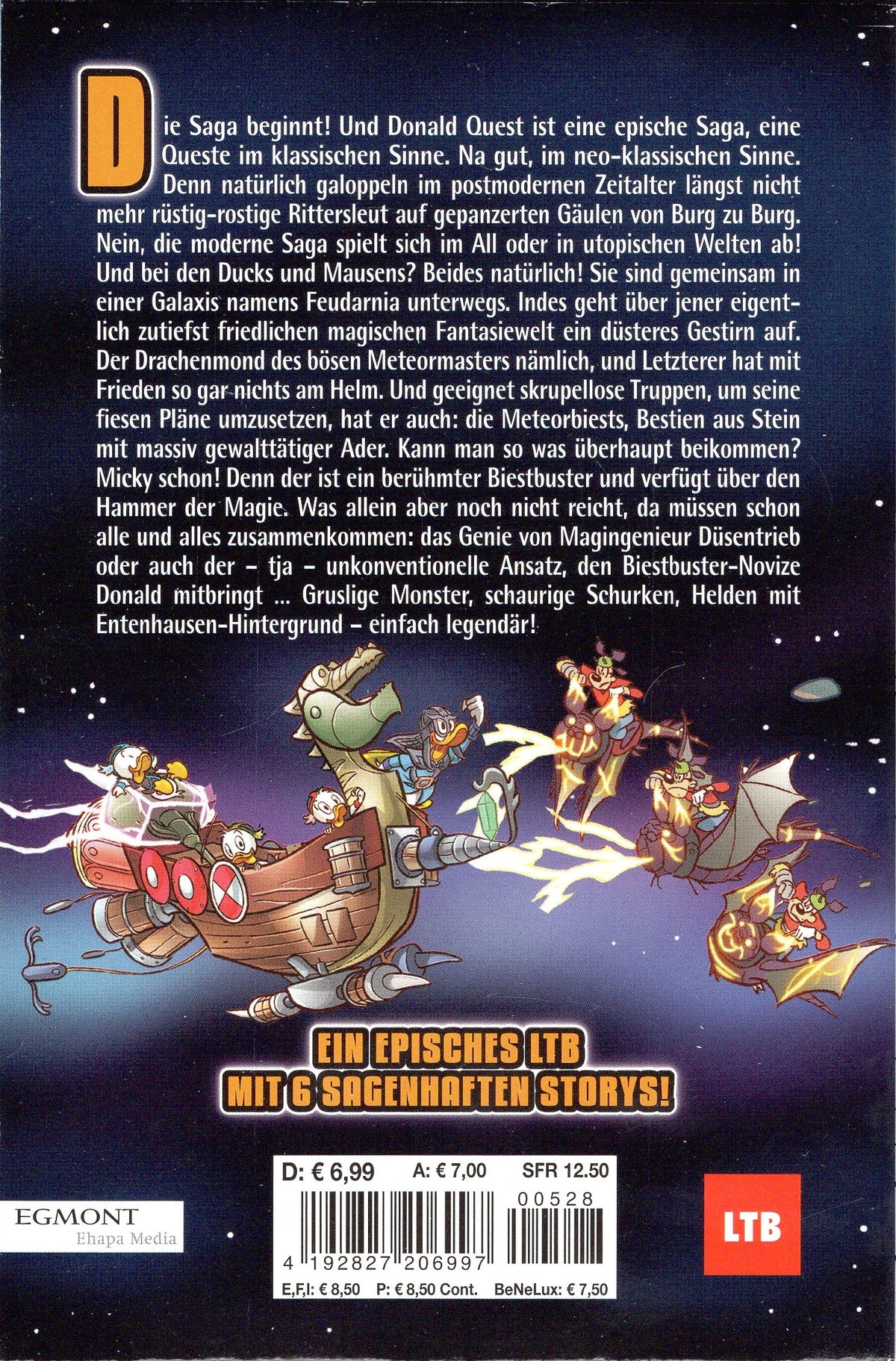 Lustiges Taschenbuch 528 - Donald Quest - Die Saga beginnt