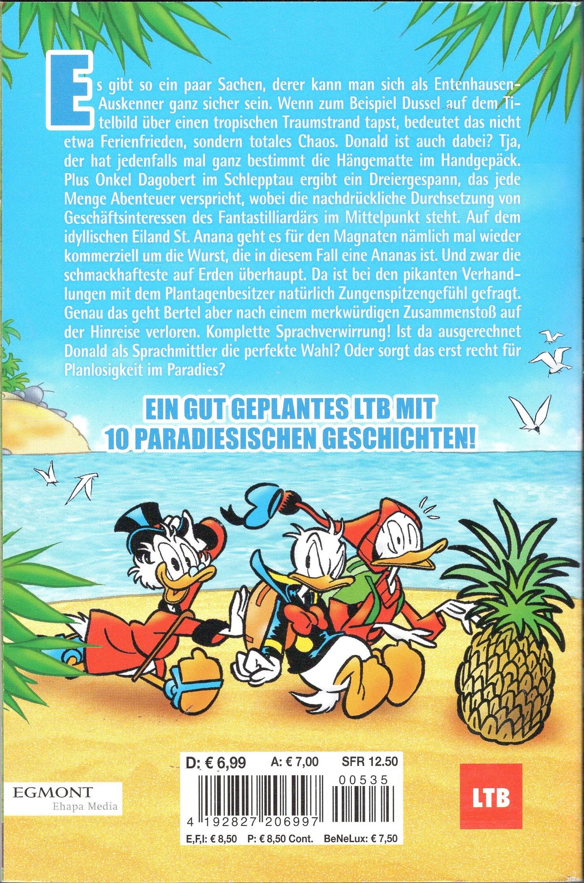 Lustiges Taschenbuch 535 Planlos im Paradies LTB 535