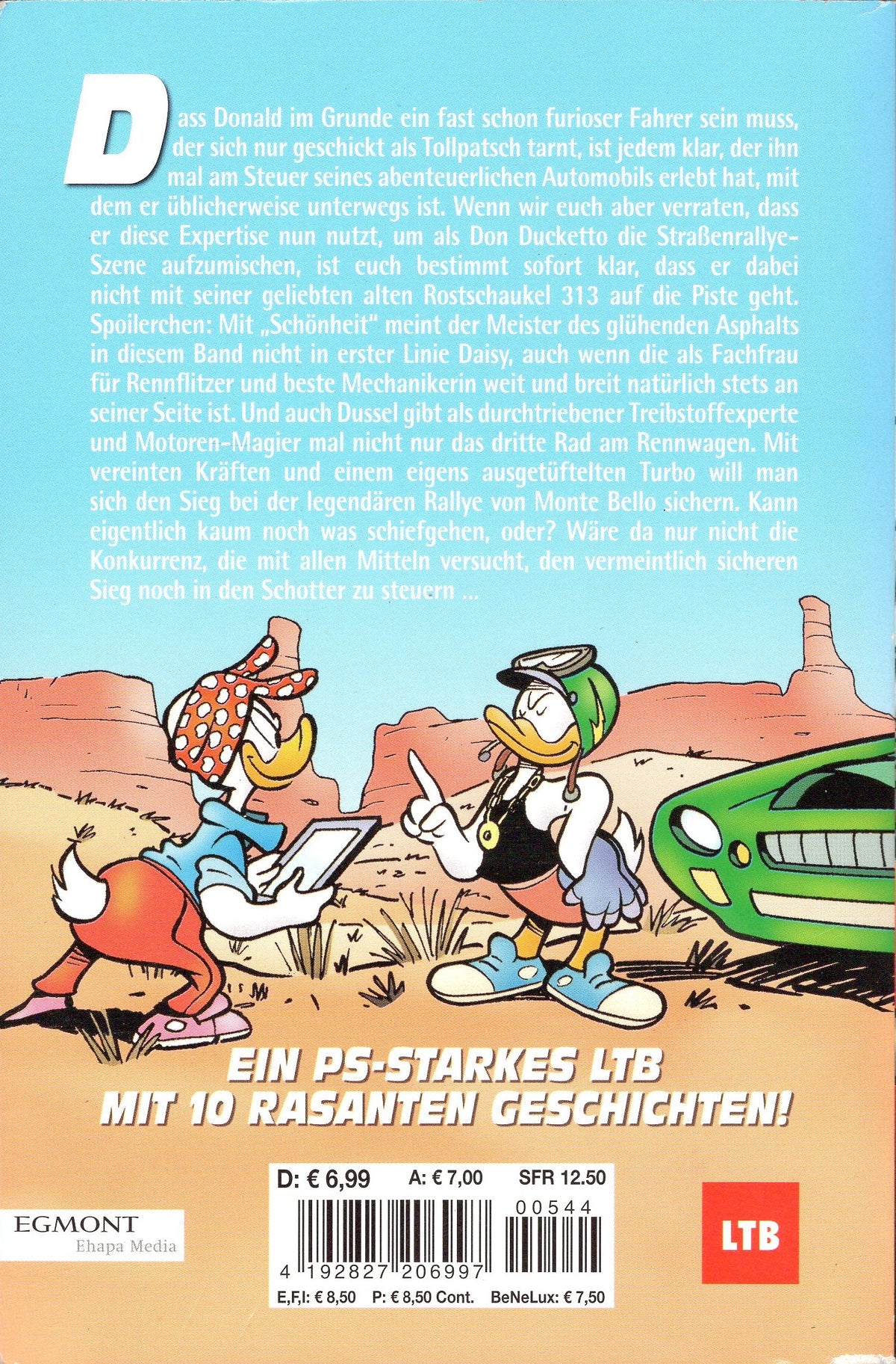 LTB Lustiges Taschenbuch Fast schon zu Furios! LTB 544