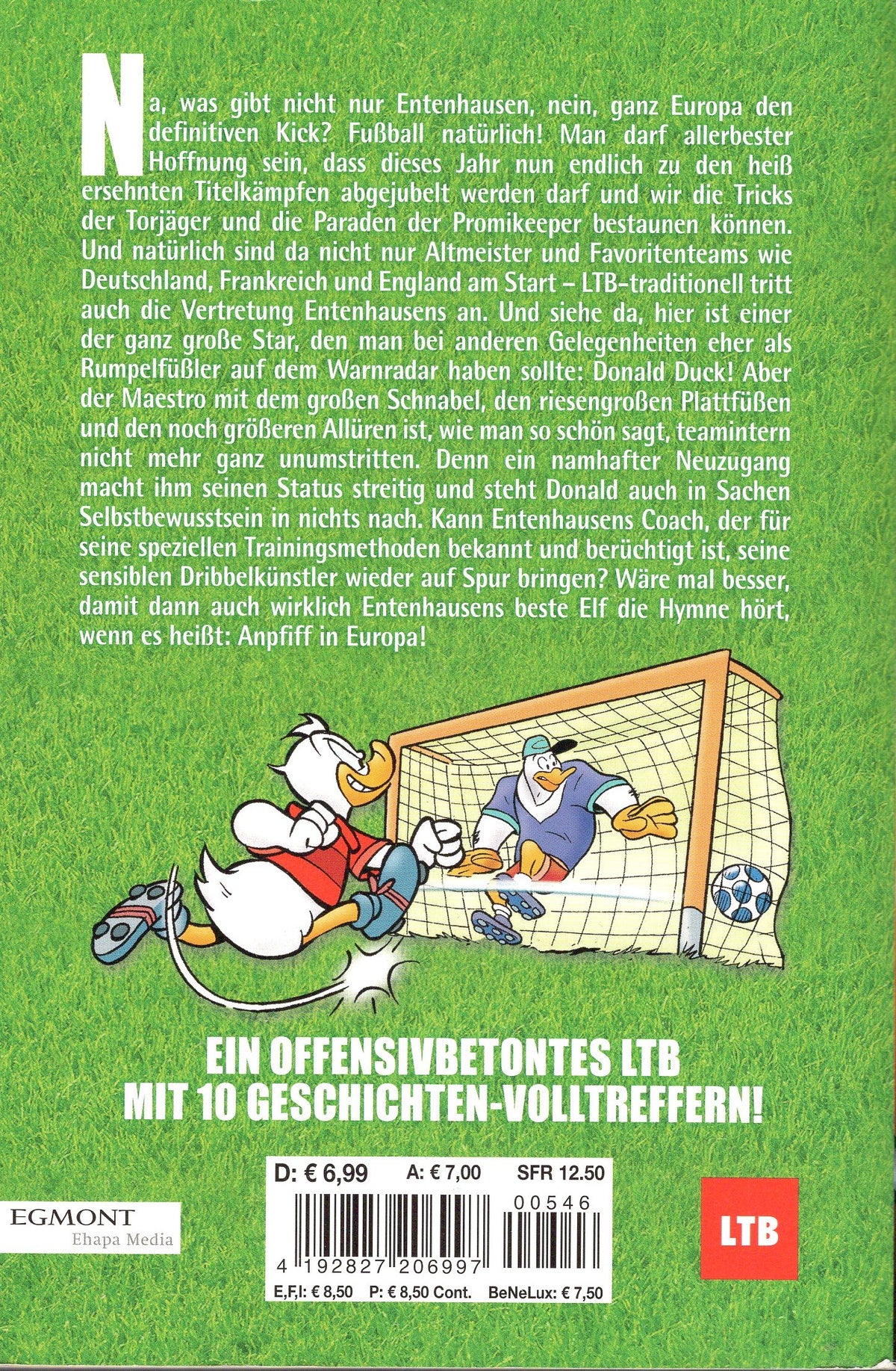 Lustiges Taschenbuch Nr 546 Anpfiff in Europa (blau)