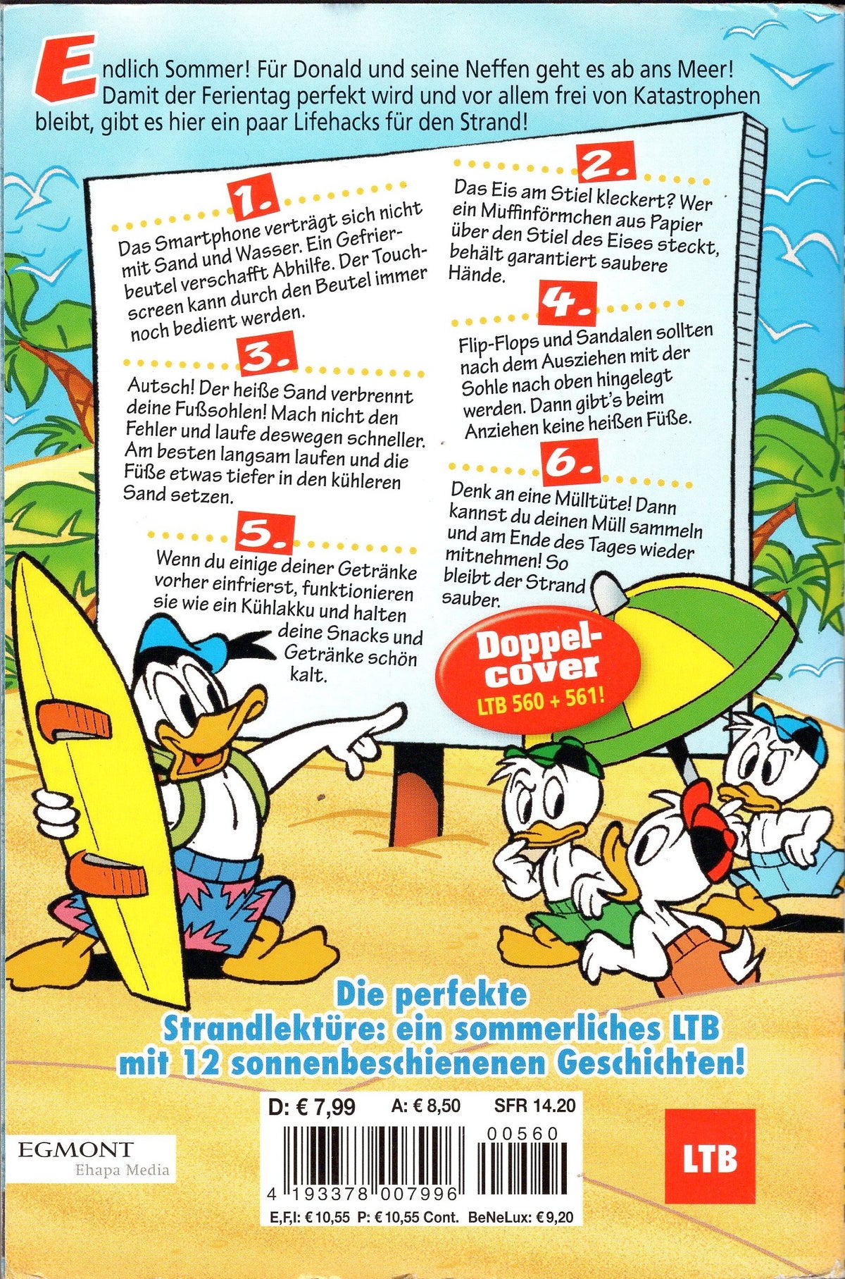 Lustiges Taschenbuch 560 Ab auf den Strand! LTB 560