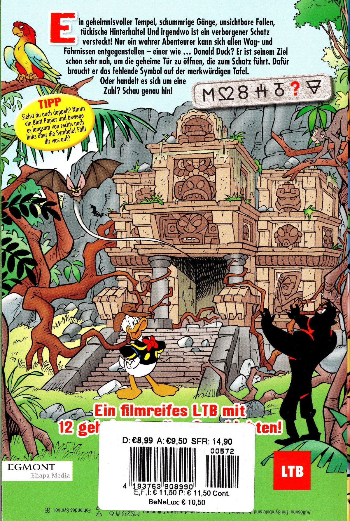 Lustiges Taschenbuch 572 Der Geheimnisvolle Tempel LTB 572