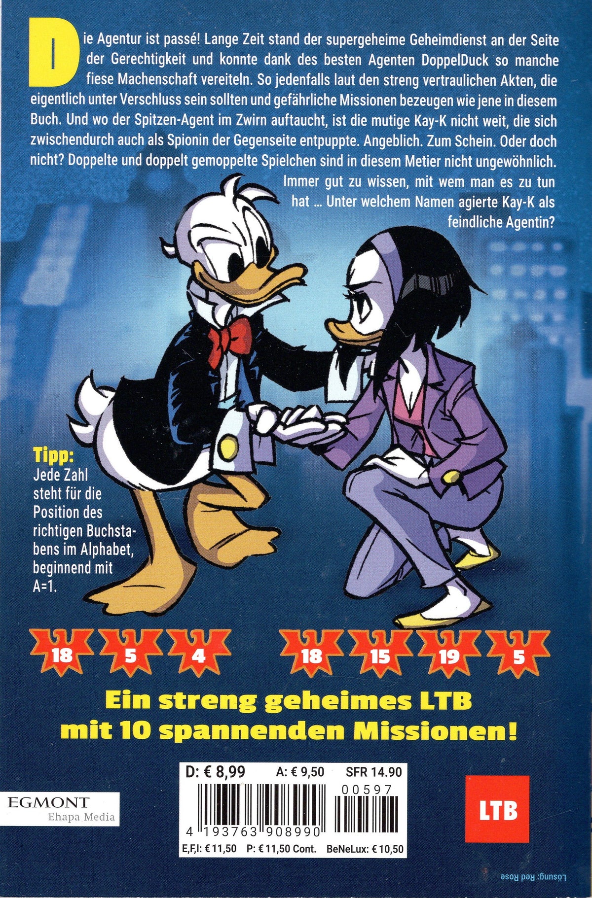 Lustiges Taschenbuch LTB 597 - In gefährlicher Mission