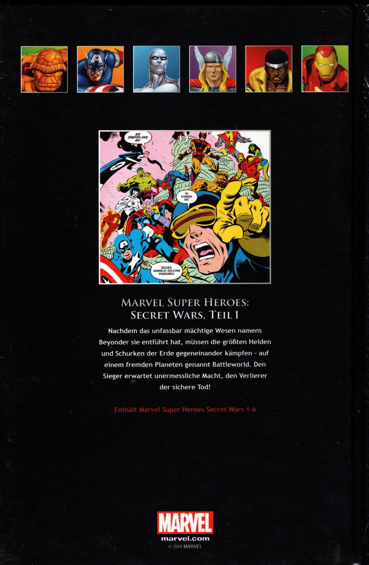 Die offizielle Marvel-Comic-Sammlung 5: Super Heros - Secret Wars Teil I
