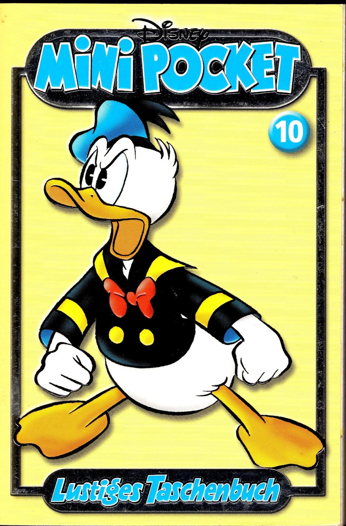Lustiges Taschenbuch LTB Mini Pocket Nr. 10 - Donald Duck gelb
