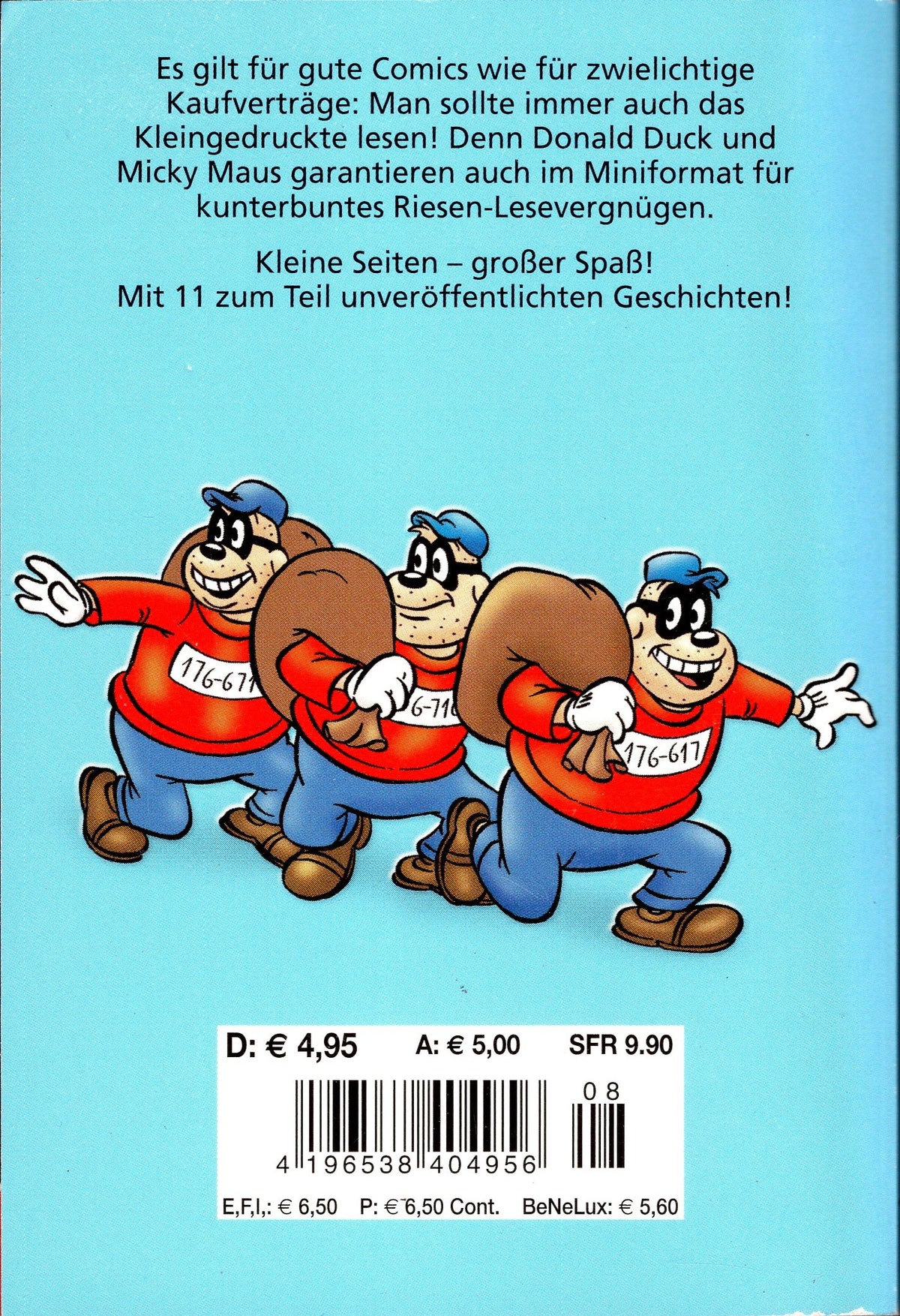 Lustiges Taschenbuch Mini Pocket Nr. 8 - Panzerknacker blau