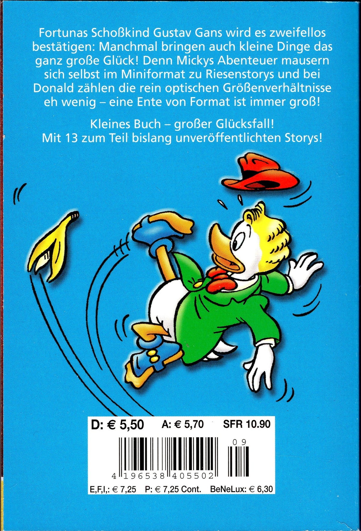 Lustiges Taschenbuch Mini Pocket 9 - Gustav Gans blau