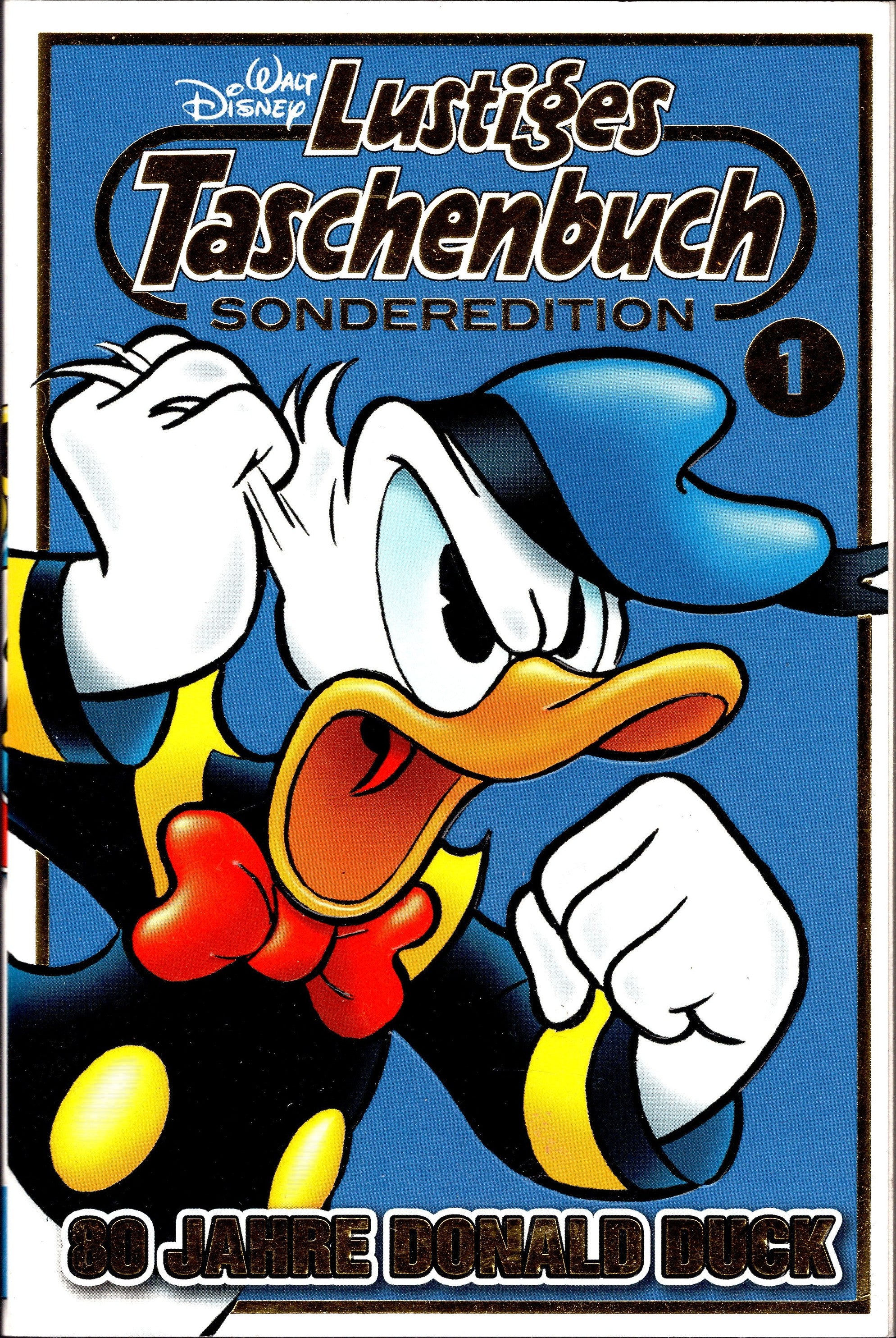 "80 Jahre Donald Duck" LTB Sonderedition / Vier Einzelbände