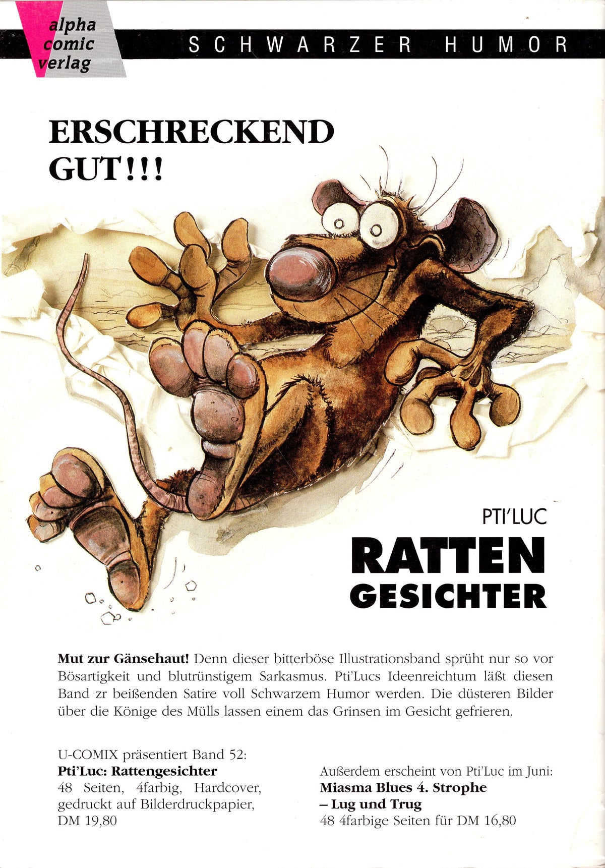*Verlagsvergriffen* U-COMIX Comic Magazin # 142 (13. Jahrgang): Wo der Spass aufhört!