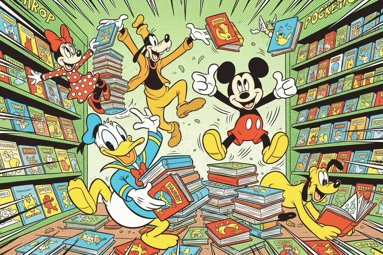 Lustige Taschenbücher - heller