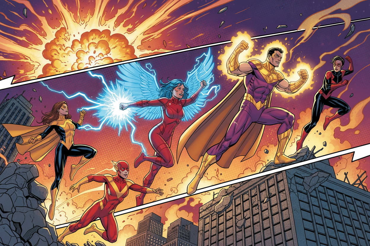 Marvel und DC Collection Banner