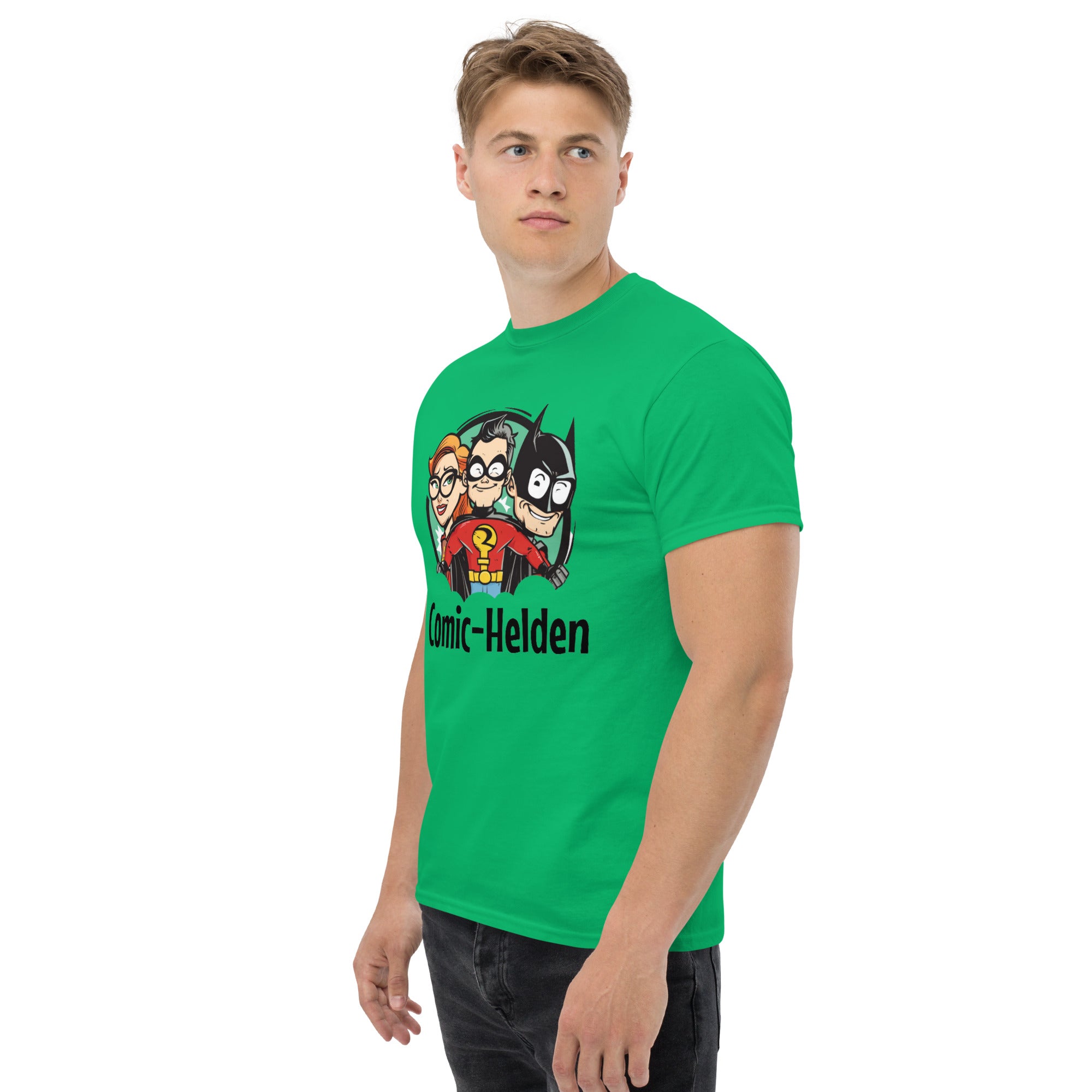 Klassisches Herren-T-Shirt Comic-Helden