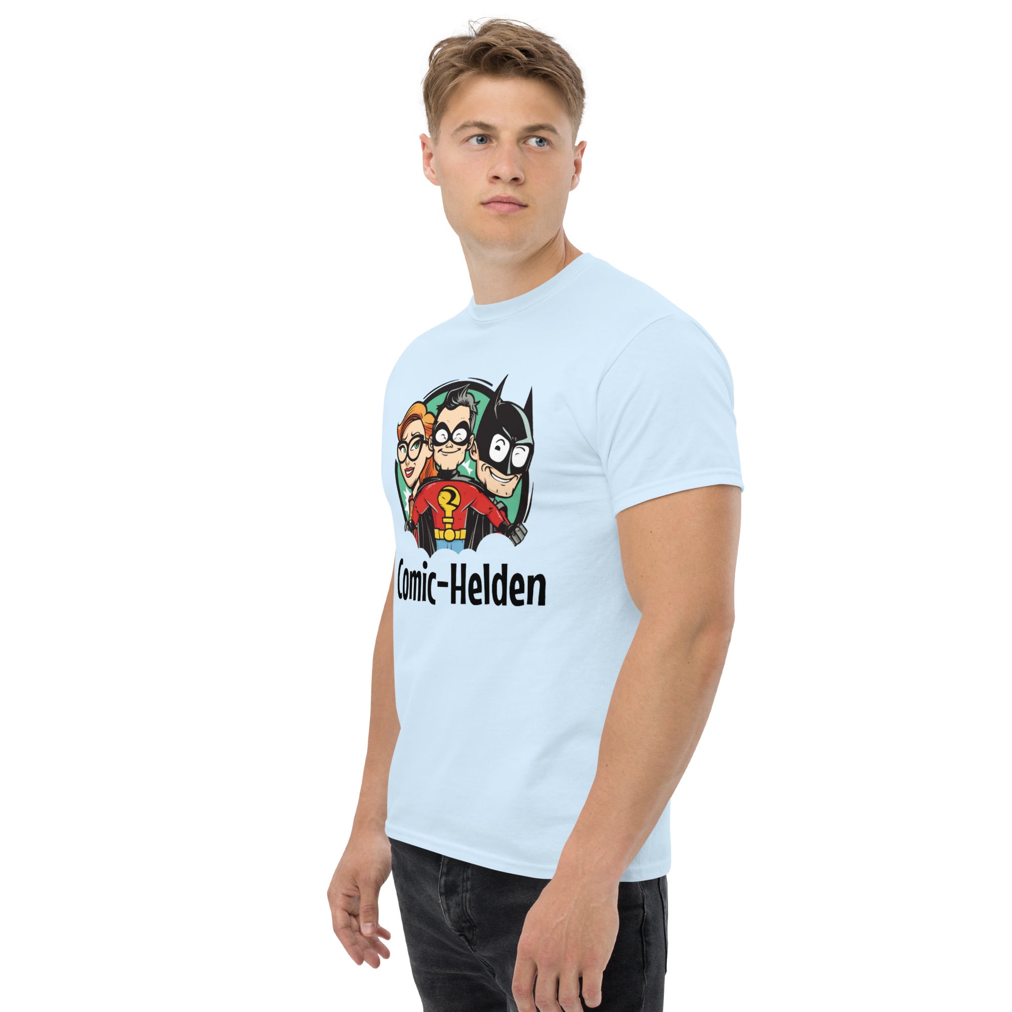 Klassisches Herren-T-Shirt Comic-Helden