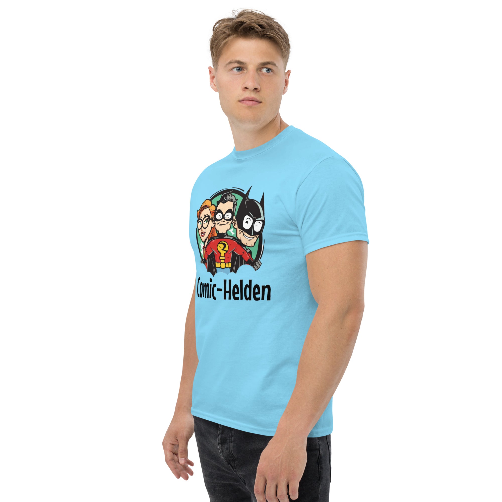 Klassisches Herren-T-Shirt Comic-Helden