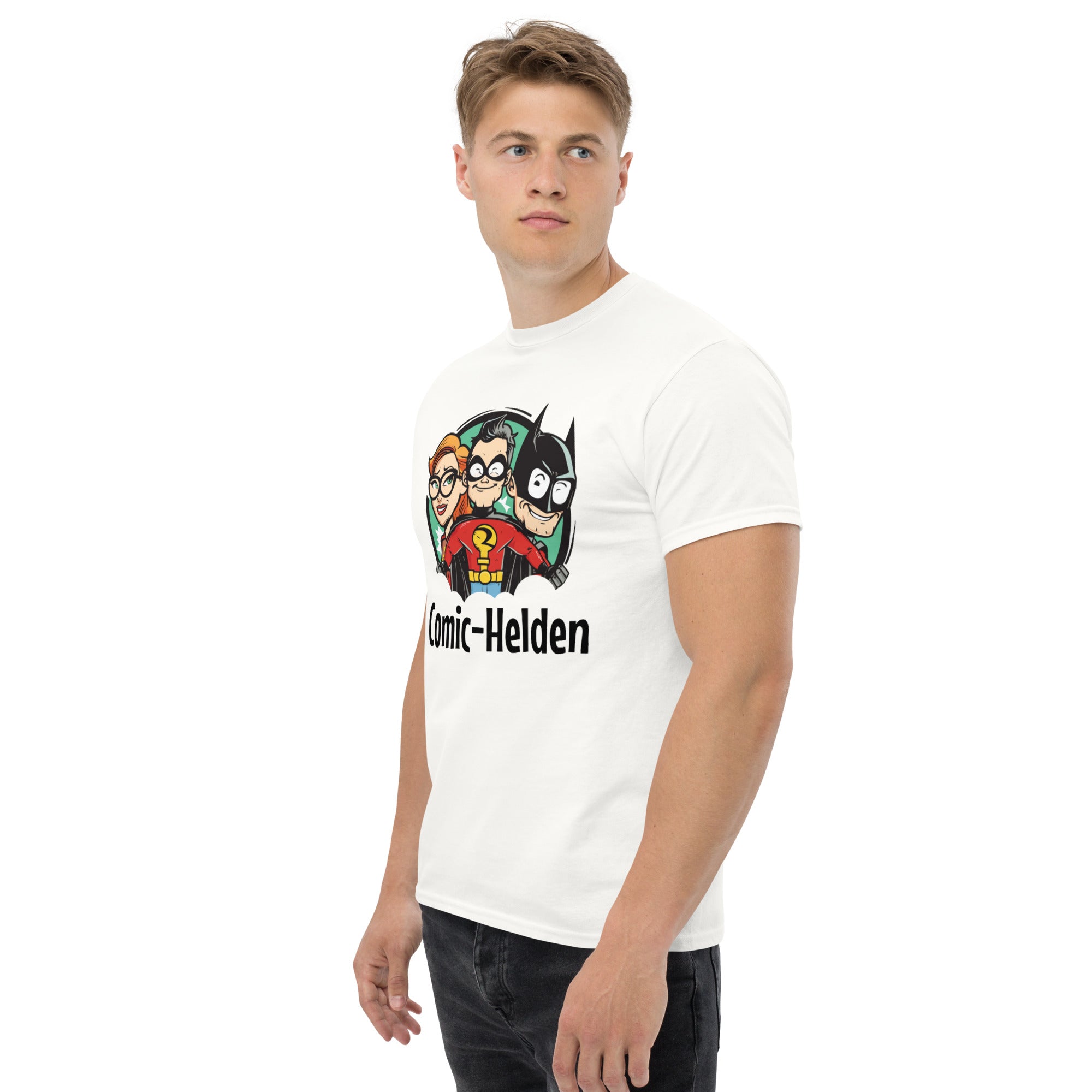 Klassisches Herren-T-Shirt Comic-Helden