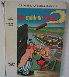 Grand album Astérix V / 5 : La serpe d'or. 1re / première édition 1970
