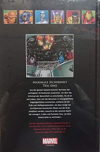 Die offizielle Marvel-Comic-Sammlung 161: Maximale Sicherheit Teil eins