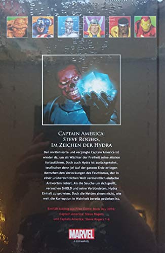 Die offizielle Marvel-Comic-Sammlung 138: Captain America: Steve Rogers Im Zeichen der Hydra