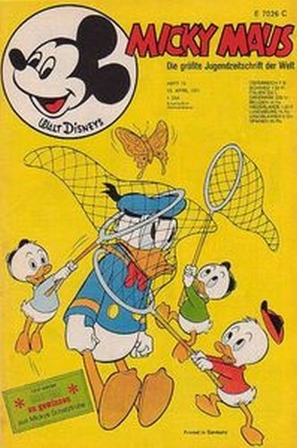 Mickey Mouse 1971 - Numéro : 15 (10.4.1971)
