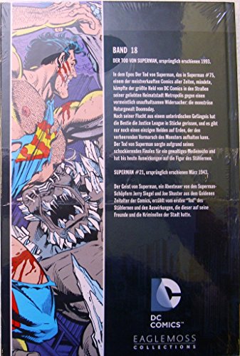 DC Comics Collection de romans graphiques 18 : Superman - La mort de Superman