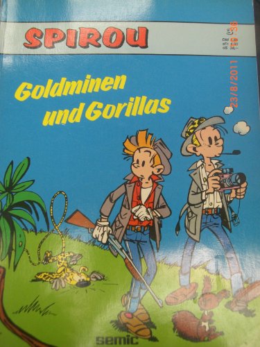 SPIROU (Semic Vlg / Carlsen) Album broché 3, - Les mines d'or et les gorilles - (très belles couleurs)