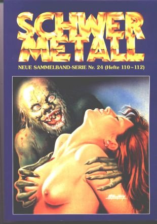 Heavy Metal nouvelle série de recueils n° 24