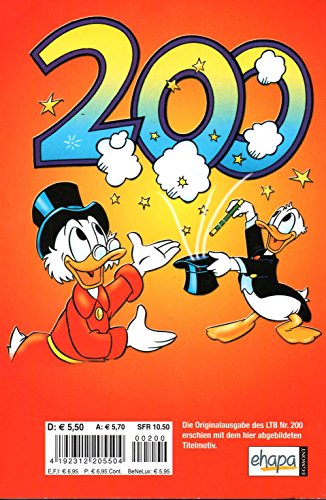 Lustiges Taschenbuch LTB Nr. 200 - Jubiläums-Ausgabe 200