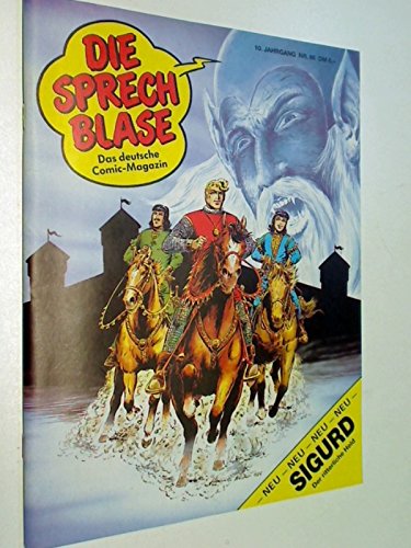 Die Sprechblase 66, mit Storm, Sigurd - Insel des Grauens, Conan ( Marvel Comic) . Das große deutsche Comic-Magazin.