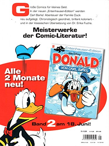 DISNEY Entenhausen-Edition Comic DONALD DUCK von Carl Barks # 1: DER ÖKO-GARTEN!
